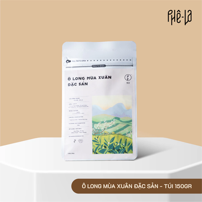 Trà túi lọc Ô long Phê La - 150gr