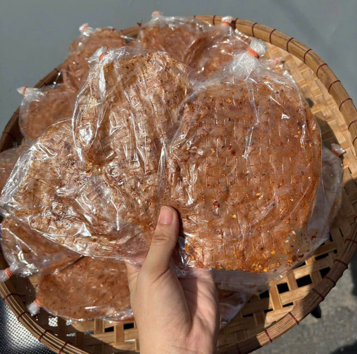 Bánh Tráng Xì Ke (Siêu Cay) – 10 Bịch/Set