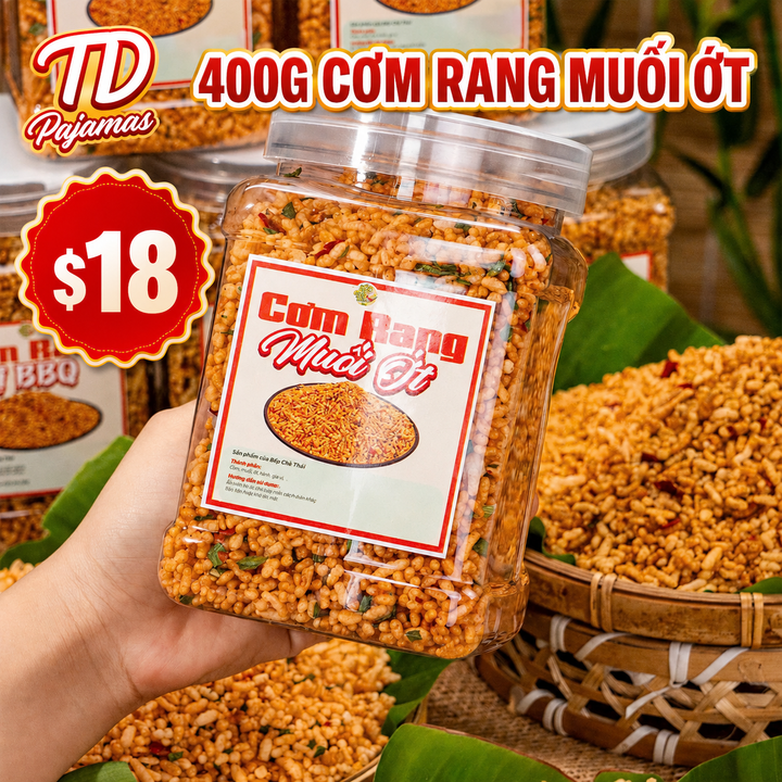 [Sản phẩm mới] Cơm Rang Tẩm Vị – 2 Vị