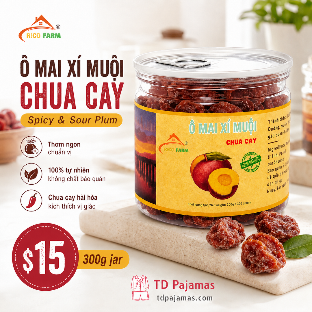Mận khô muối (Ô Mai Xí Muội)