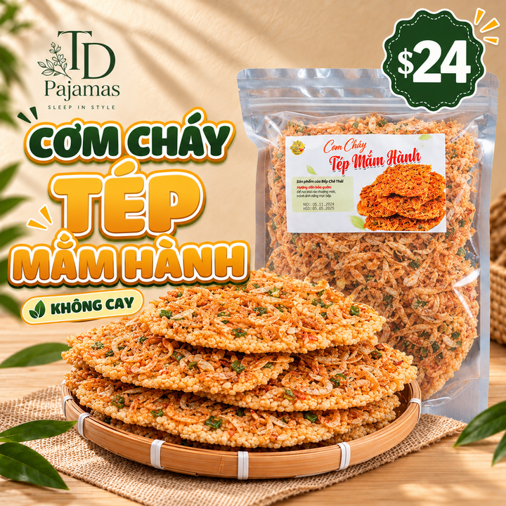 Cơm cháy mắm hành