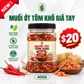 Muối Ớt Tôm Khô Campuchia