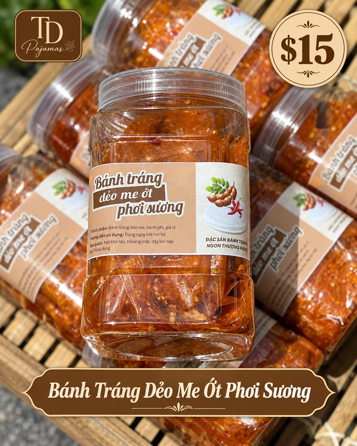 Bánh tráng Long An các loại