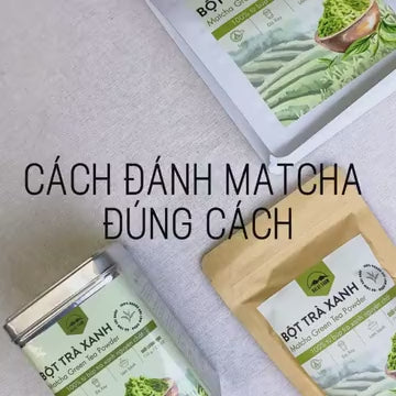 [Sản Phẩm Mới] Bột Trà Xanh Matcha